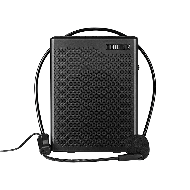 black pa speaker